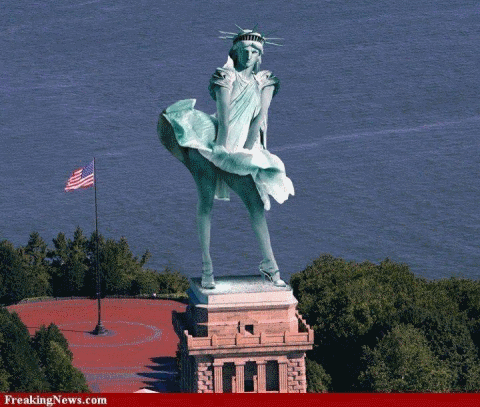 mrs. Liberty in Hurricane Sanday- 2012